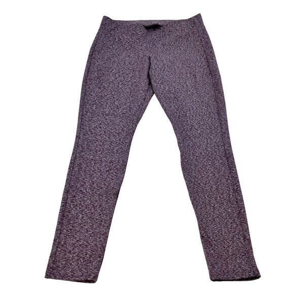 Torrid Womens 7/8 Leggings Purple/White Size M/L Pockets - Picture 1 of 8